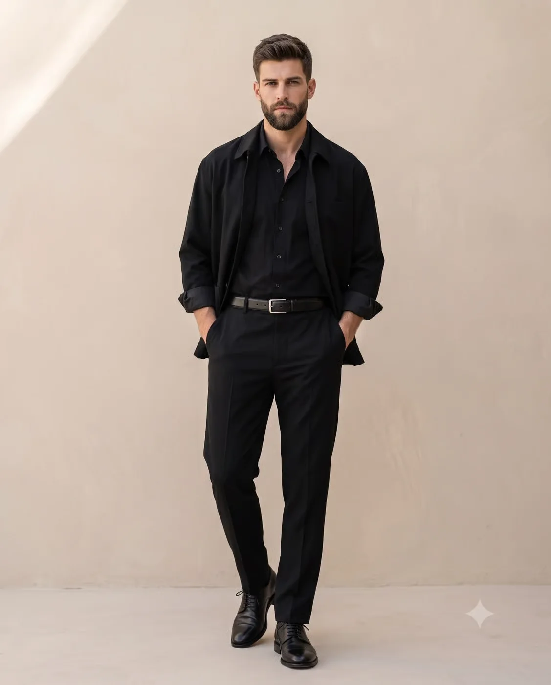 Minimalist Men's Fashion Portrait